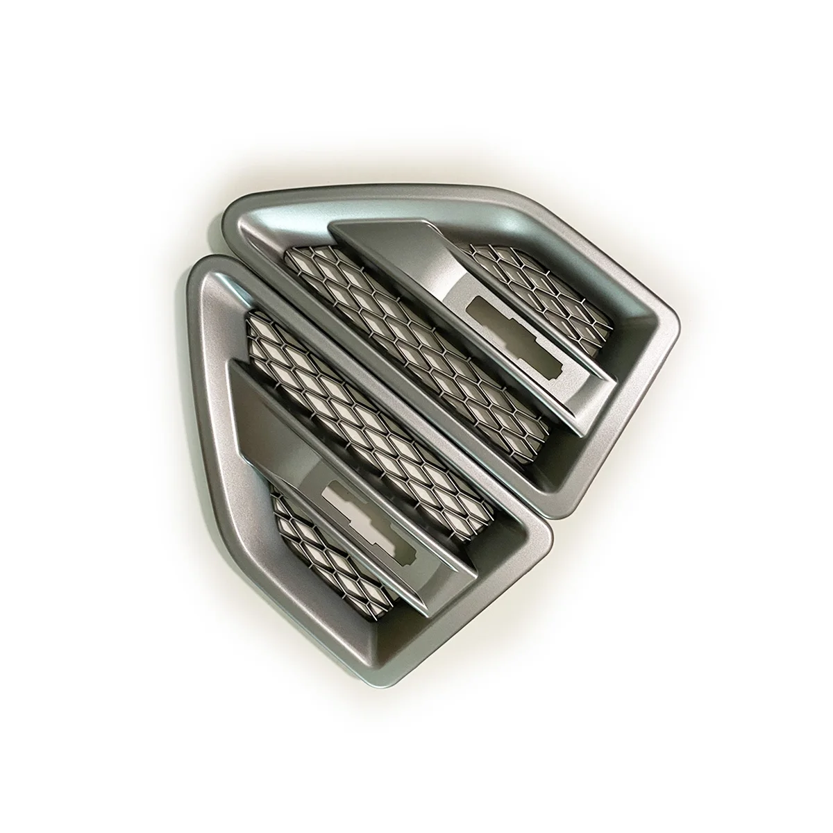 

2 шт., спойлер на боковое крыло автомобиля, выходной вентиляционный отверстие для Land Rover Freelander 2 LR2 2006-2014, гоночная дверь автомобиля, боковая решетка, вентиляционная сетка, гриль