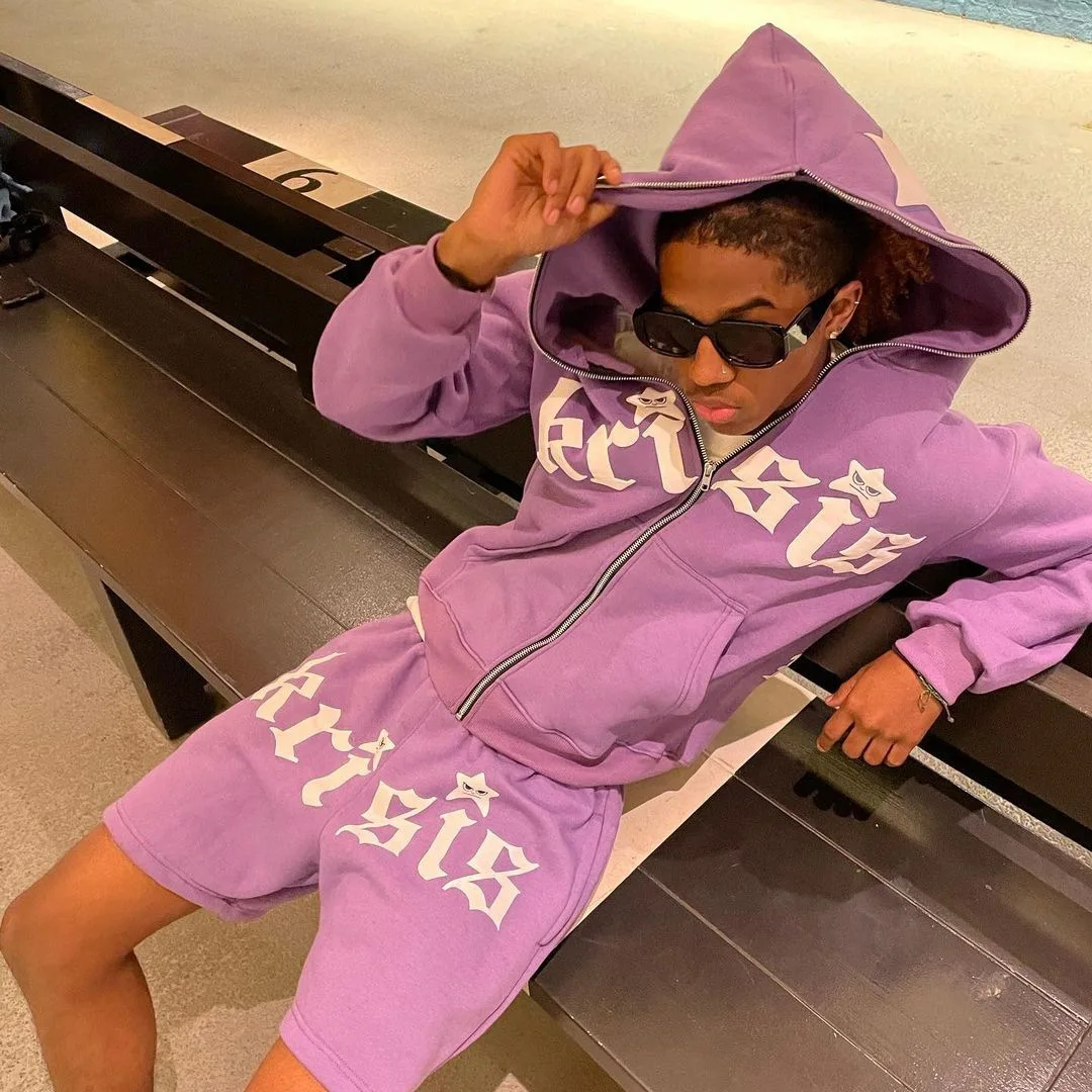 

Oversized full zip up over face Y2k Spark Star Hoodies Men Jacket New Sweatshirts Long Sleeve Lady Letter Cotton Japanese Y2k