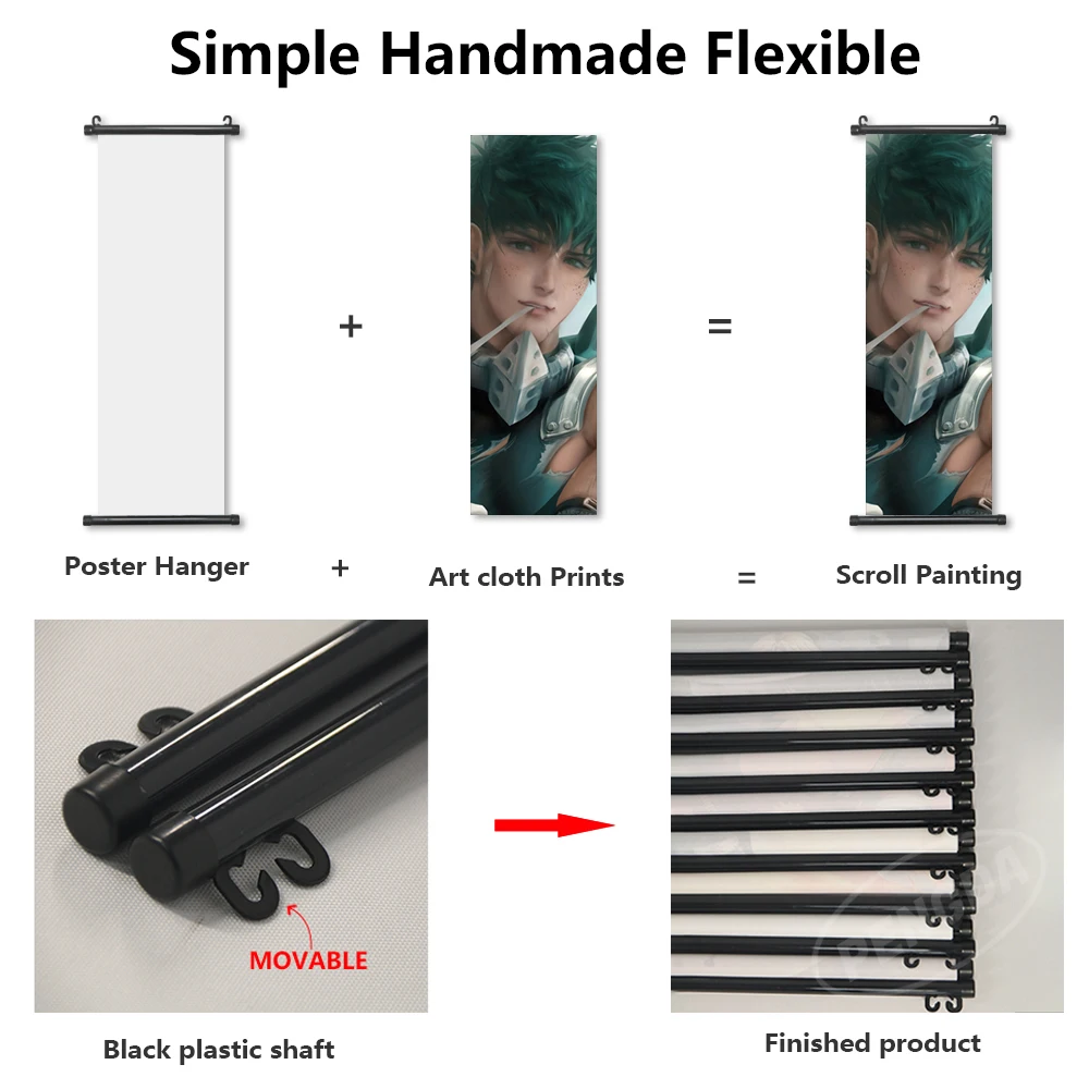 Плакат моя геройская академия Картина на холсте настенное искусство Аниме