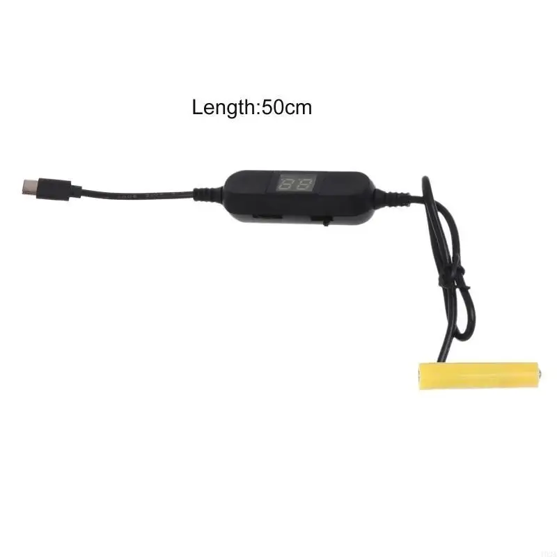 Power Converter DC5V Emerinators Type C 5V3A до 1,5-12V LR03 Элиминаторы аккумулятора для батареи 1-8AAA 193A (art.: 3920d232eca66) - 3920d232eca66