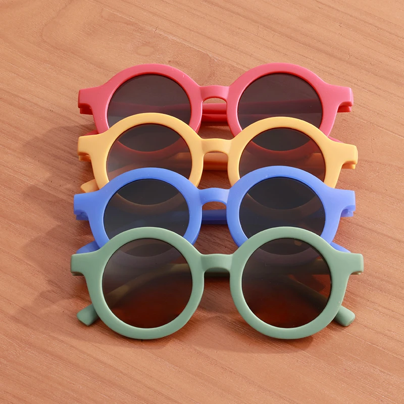 

2023 Детские декоративные солнцезащитные очки модные детские солнцезащитные очки милые детские солнцезащитные очки матовые очки для родителей и детей