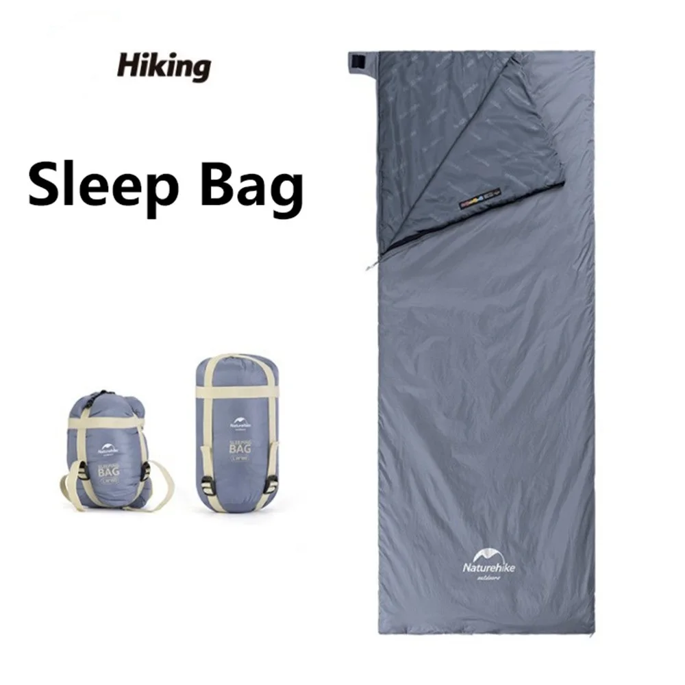 

Camping Sleeping Bag LW180 Ultralight 3 Season Outdoor Hiking Sleeping Bags Portable Waterproof Cotton Sleeping Bag