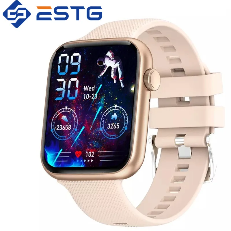

Смарт-часы HT15 с Bluetooth, 1,85 дюйма, пульсометром и тонометром