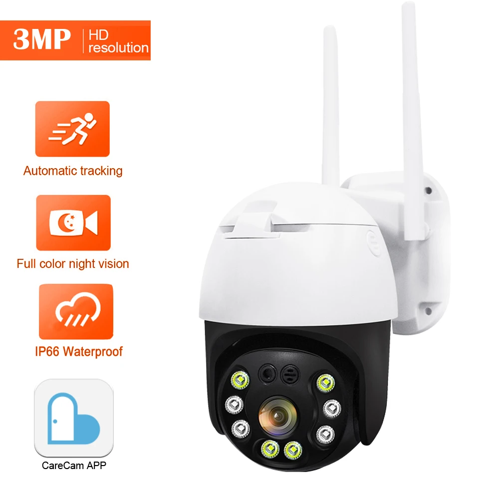 

IP-камера NEOCoolcam 3-мегапиксельная скоростная купольная с поддержкой Wi-Fi