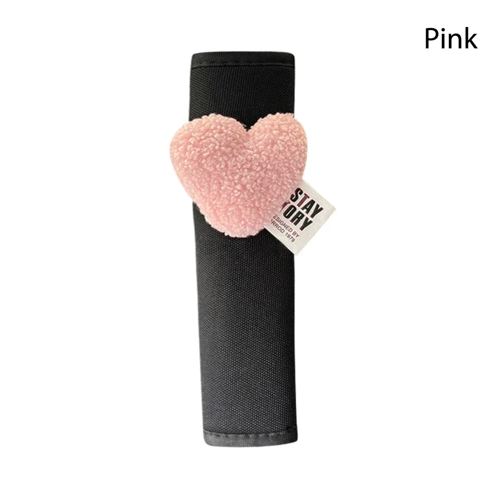 

1 шт., автомобильный Стайлинг, чехол для ремня безопасности, украшение в виде сердца, автомобильный ремень безопасности, наплечная накладка, мягкий ремень безопасности, аксессуар для украшения автомобиля