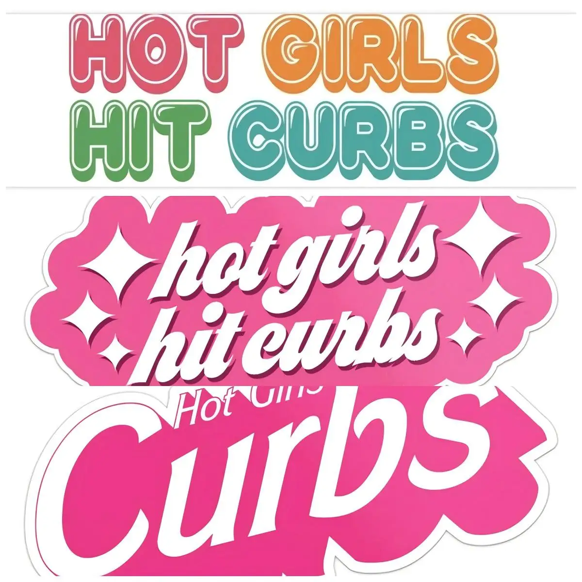 Лидер продаж виниловая водостойкая наклейка на бампер для девушек подарки