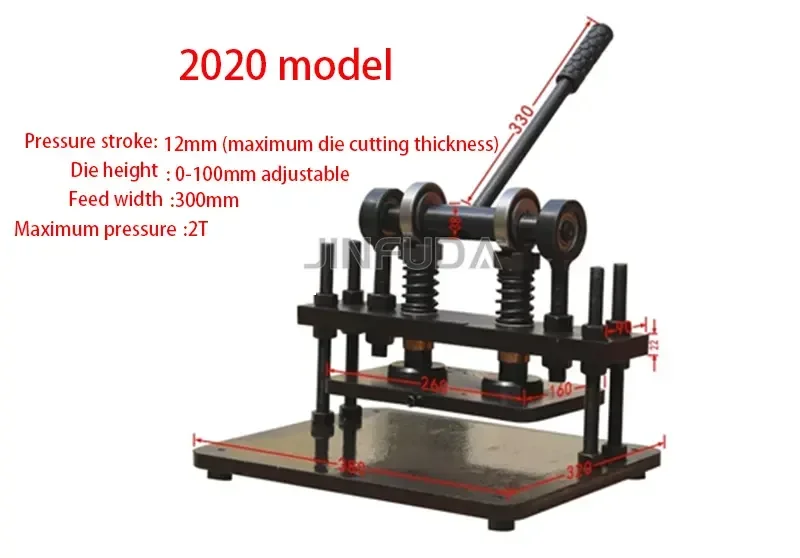 Малогабаритная штамповочная машина для резки образцов кожи