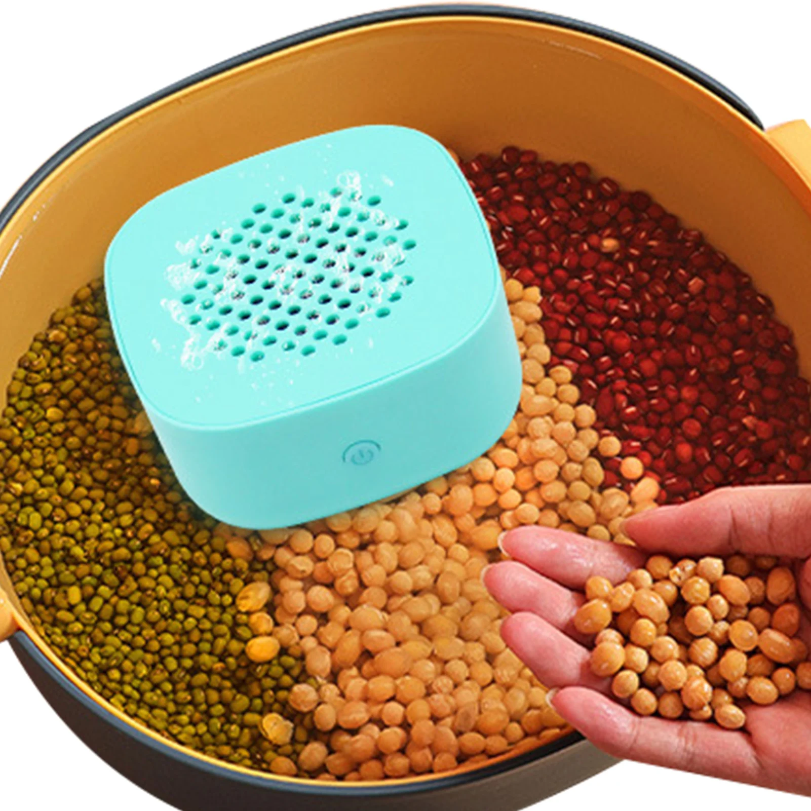 

Fruit Vegetable Washing Machine Portable Wireless Food Purifier USB Rechargeable Washer For Home Kitchen Fruit Vegetable Meat