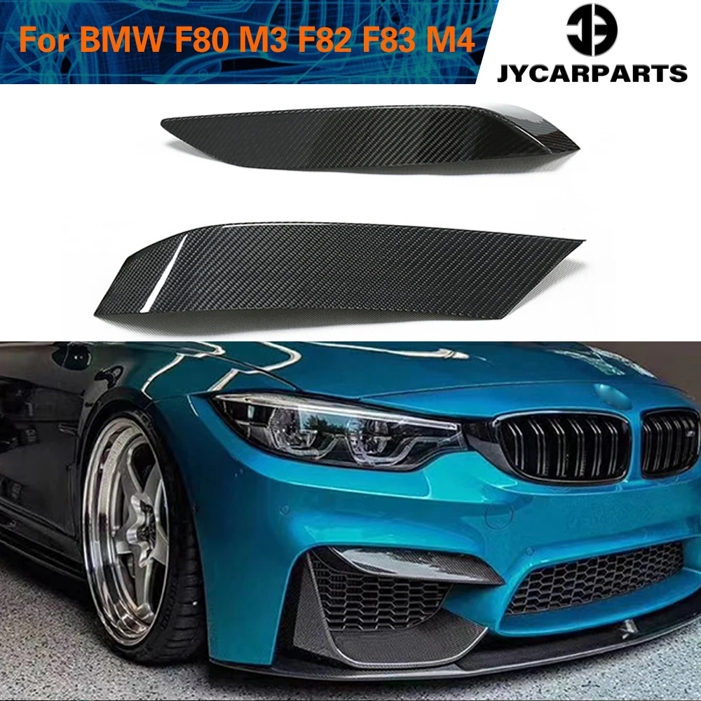 Противотуманные фары для переднего бампера из углеродного волокна угловые