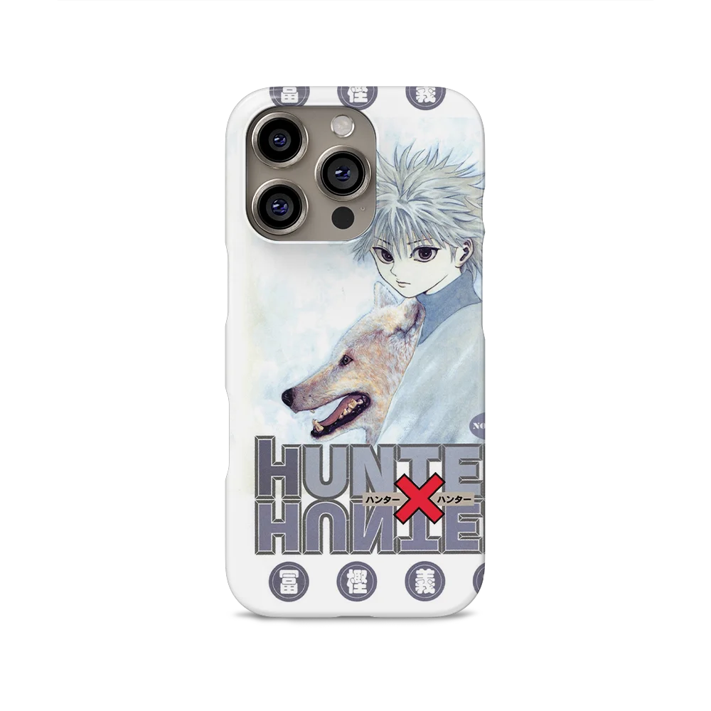 Фото Горячая новинка: Аниме-чехол для телефона с логотипом H×H HUNTERS-R для iPhone 17, 17e, 16e, 16, 15, 14, 13, 12, 11, X, XS, XR, XSMAX, 7, 8, Air, Pro, Max, Plus, двухслойный №2
