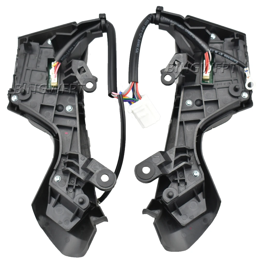 Фото Кнопка управления музыкой и телефоном по Bluetooth на руле автомобиля BINGWFPT для Toyota Land Cruiser Prado 200 FJ200 LC200 2016-2018 №2