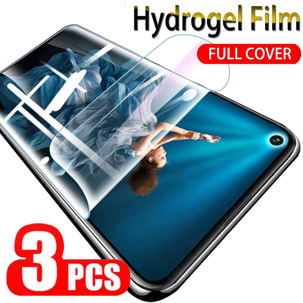 

3PCS Hydrogel Film For Huawei Honor 20 30 10 Lite 20E Screen Protector For Honor 20 V30 Pro V20 V10 View 30 20 30i 20i 10i Film