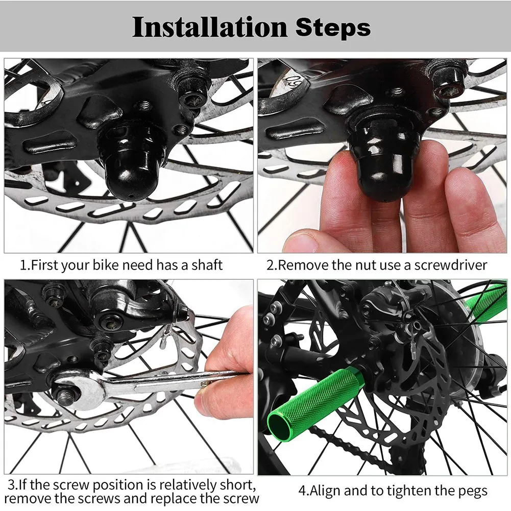 Велосипедные колышки Нескользящие педали из алюминиевого сплава велосипедные BMX