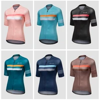 santic cycling jersey women summer short sleeve shirt mtb clothes breathable road bike jersey tops ride bicycle clothing female