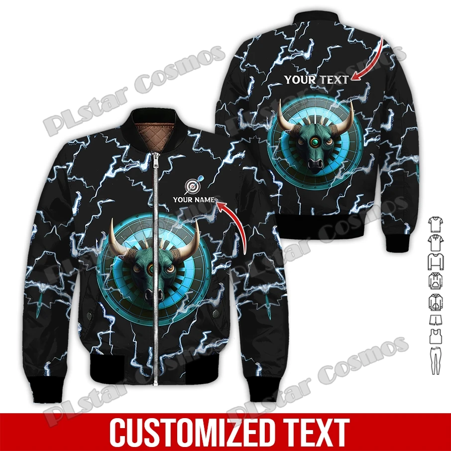 Мужская зимняя куртка-бомбер в стиле унисекс с 3D-принтом черепа на молнии