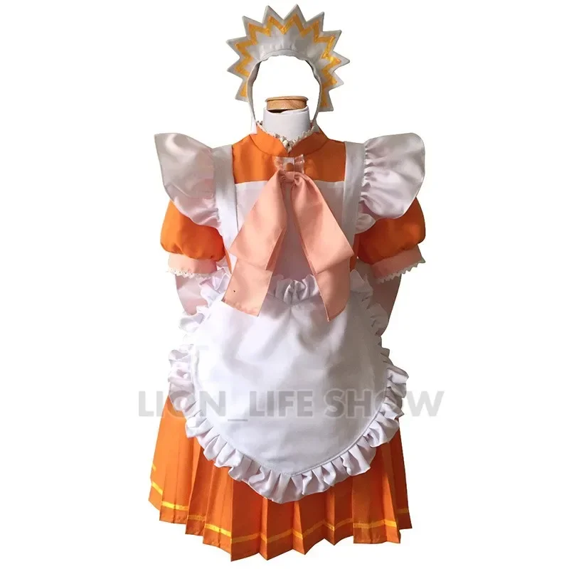 Tokyo Mew Momomiya Ichigo платье горничной Midorikawa Retasu косплей костюм игра японский наряд кофе