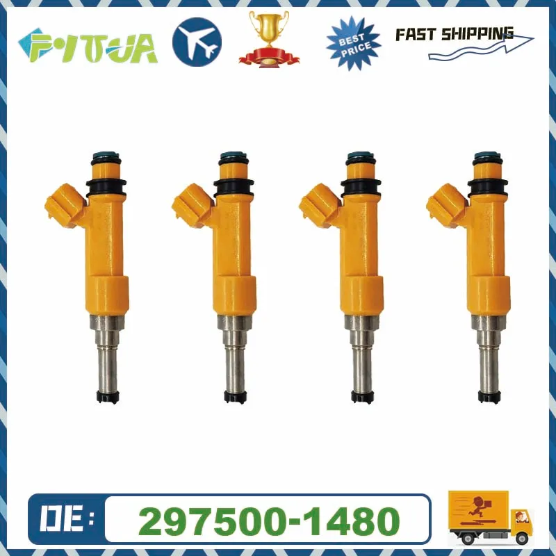 

Топливный инжектор 297500-1480 для хэтчбека Su-zuki SX4, 2016 л, 2975001480, 15710-54LA0 Bico Injection, 4 шт