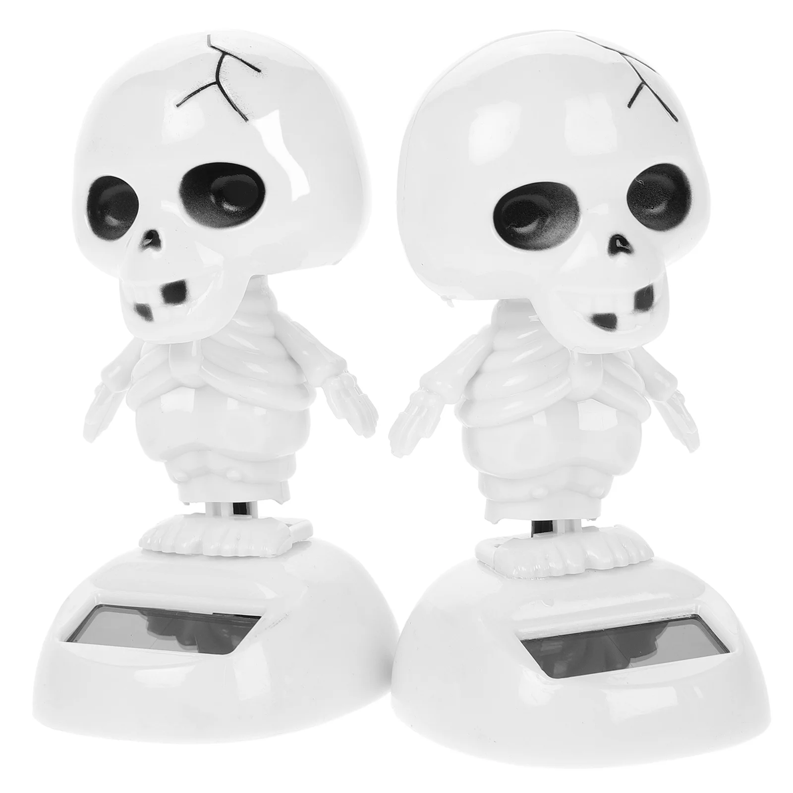 2 шт. забавное украшение на Хэллоуин автомобиль с качающейся головой большой