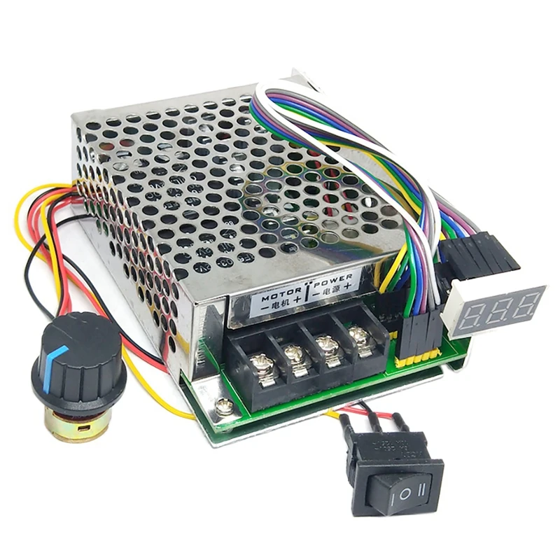 

40A Governor With Shell DC Motor Governor With Digital Display Scale Tachometer