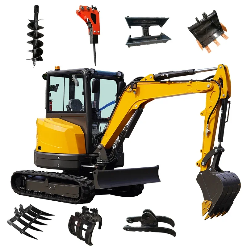 Новые 3 5-тонные экскаваторы kubota мини-экскаваторы 2 5-тонный 3-тонный