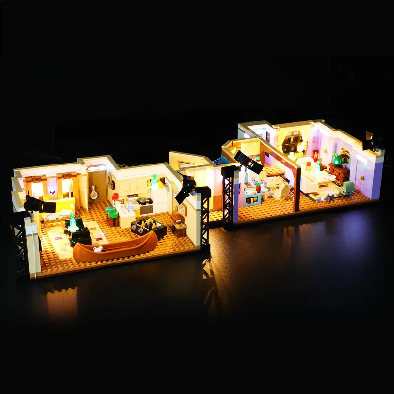 

WOBRICKS LED Light Kit for 10292 The Friends Apartments Building Blocks Set (NOT Include the Model) Bricks Toys for Children