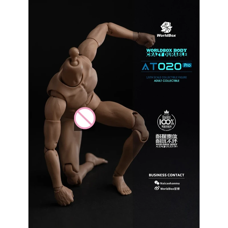 Экшн-фигурка WorldBox AT020 Pro 1/6 прочная гибкая