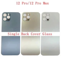 big hole battery case rear door housing cover for iphon 12 pro 12 pro max back cover with logo repair parts