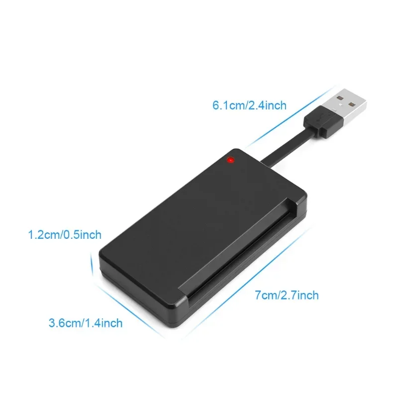 USB 2 0 устройство для чтения смарт-карт памяти ID Bank EMV electronic DNIE days citizen sim-кланер
