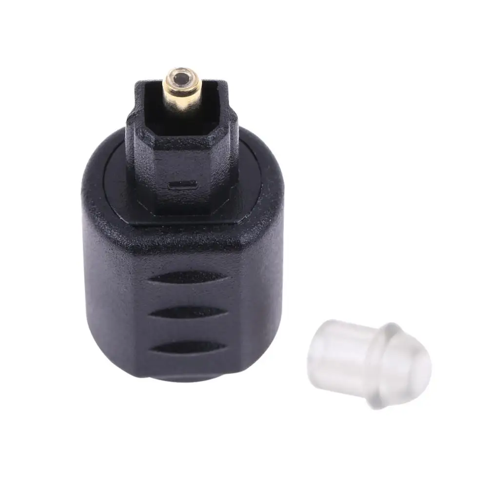 

Adapter Wire Optical Toslink Male To Mini 3.5mm Toslink Female Audio Adapter Connector Compression Protective Shell Hot Sale