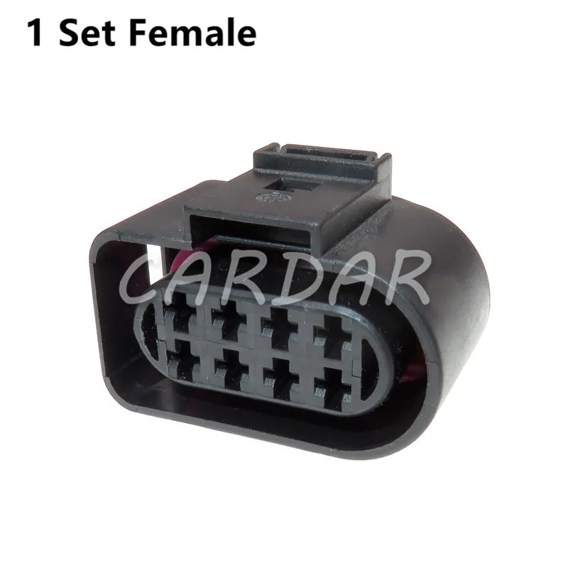 Разъем 8 Pin 3,5 мм 8D0973834, автоматический водонепроницаемый разъем 8D0, 973, 834, 8D0, 973, 734, разъем для заднего фсветильник ря радара для VW Audi, 1 комплект