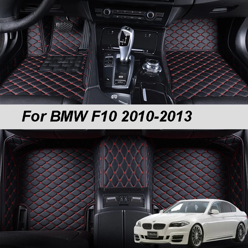 

100%, кожаные автомобильные коврики для BMW F30, 2013, 2014, 2015, 2016, 2017