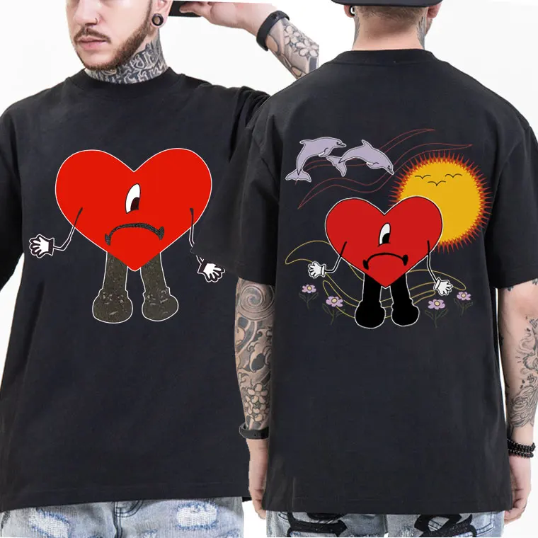

Hip Hop Rapper Bad Bunny UN VERANO SIN TI Music New Album Print Tshirt Men Women Loose Style T-shirt Man Fashion Harajuku Tees