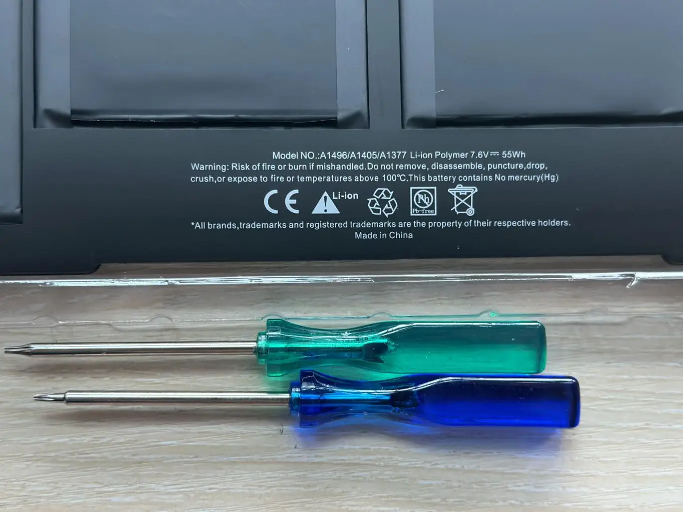 A1405 A1496 Аккумулятор для ноутбука Apple MacBook 2010-2017 Air 13 A1369 A1466 MC503 MC503ZP/A MC504LL/A