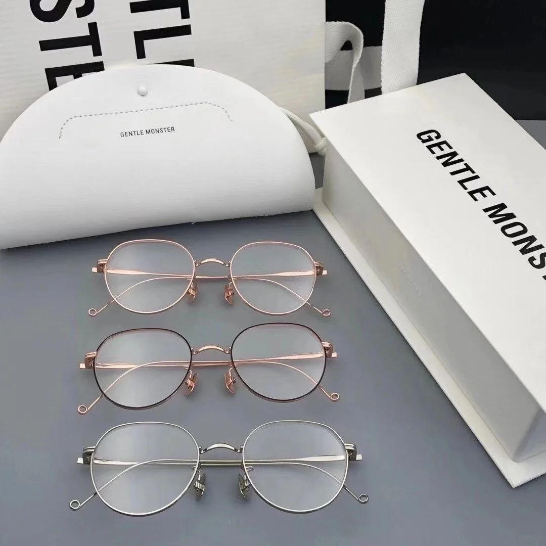 

GENTLE MONSTER GM Collaboration Jennie Style Blue Light Blocking Eyeglasses Frames In The Mood Women Men Eyewear