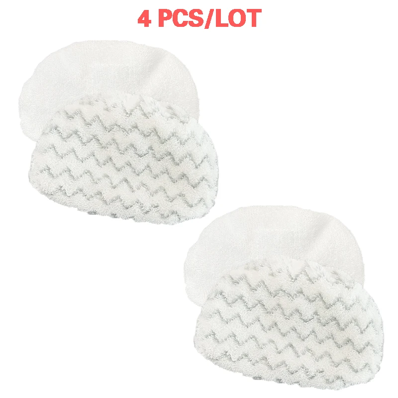 

2/4 pcs Washable Microfiber Mop Pads for Bissell Powerfresh 1940 Series,5938 Replacement for Bissell Steam Mop 1440 series