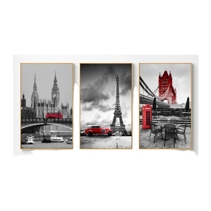 

stretched A3 30x40cm MDF medium density fiberboard printed home decor canvas wall art painting with metal hanger