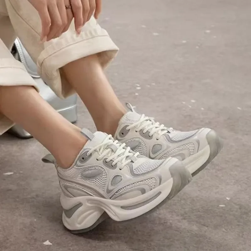 Женская обувь 2024 горячая распродажа женская вулканизированная на шнуровке