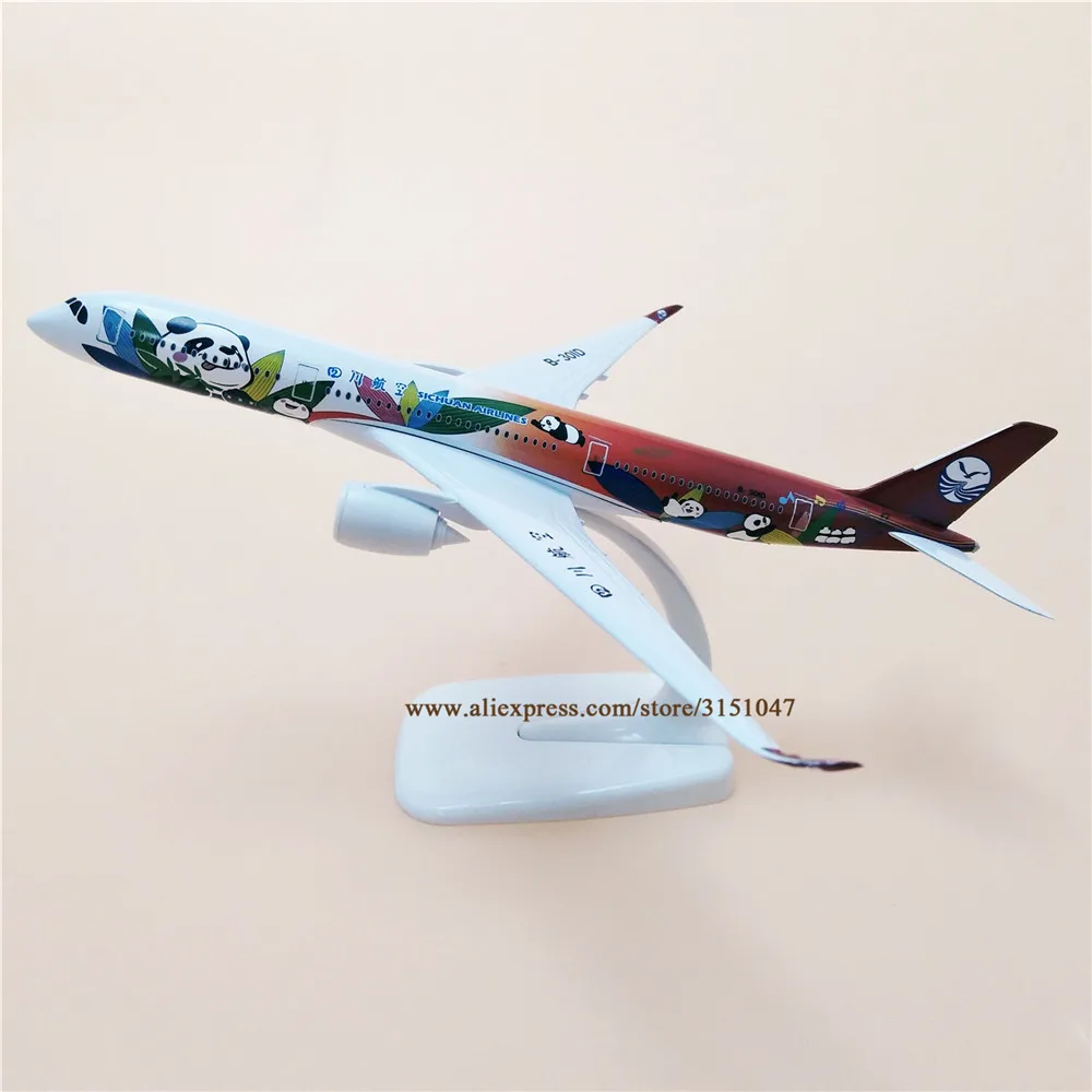 Модель самолета Airbus 350 A350/A350/A350 20 см из металлического сплава | Дом и сад