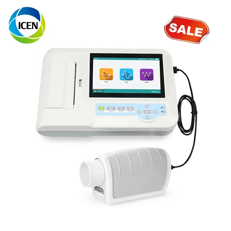 

ICEN IN-SP100 Medical handheld automatic medical Home/Hospital/Clinic portable spirometer