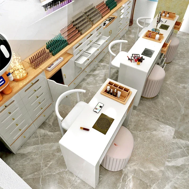 Органайзер для макияжа эстетические столы маникюрный стол ногти Mesa De Salon