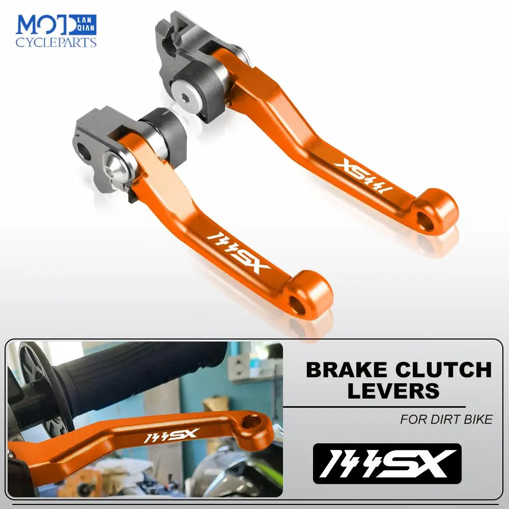 

Подходит для 144SX 144 SX 2016 2017 2018 Мотоциклетные аксессуары CNC алюминиевые рычаги сцепления кроссового мотоцикла