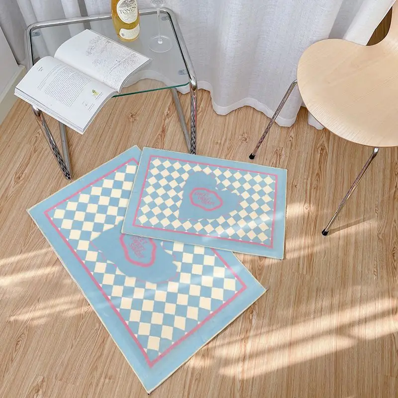 

INS Area Rug for Living Room Carpet for Bedroom Furry Mat Bathtub Side Floor Door Entrance Mats Toilet Rugs Alfombras Para Sala