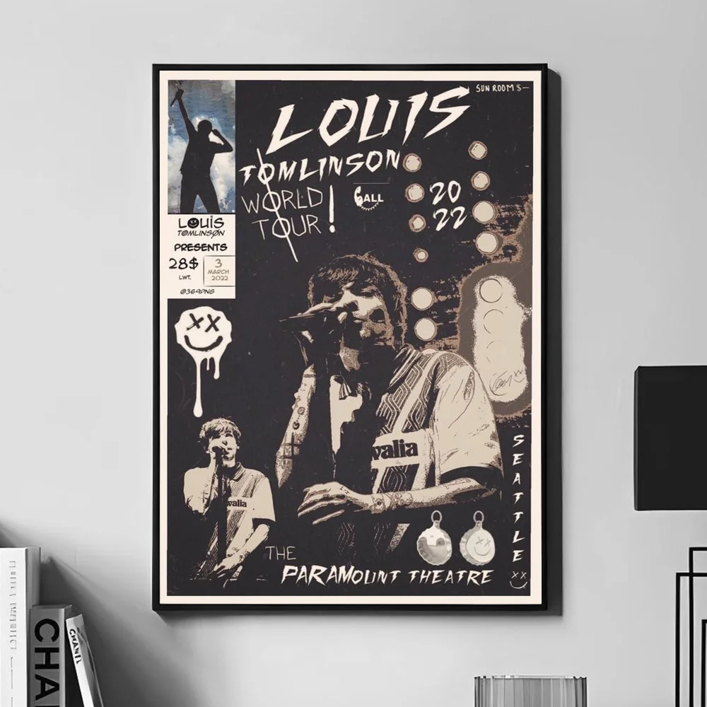 British Popular Group O-one D-direction Poster Wall Art Home Decor Room Digital Painting Living Restaurant Kitchen Ar