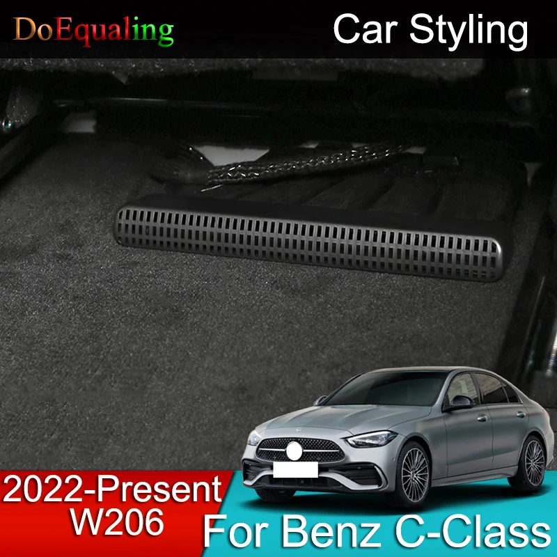 

Car Seat Under AC Air Vent Outlet Cover Protective Trim Styling for Mercedes-Benz New C-Class W206 220d Sedan 2021 2022