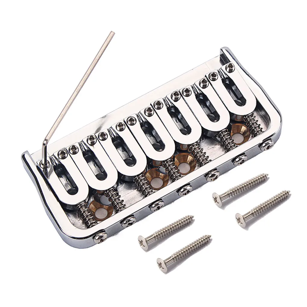 

Electric Bass Tuners Set 7 String High-Strength Guitar Replacement Heavy Duty Metal Hardtail Bridge Professionals Kids