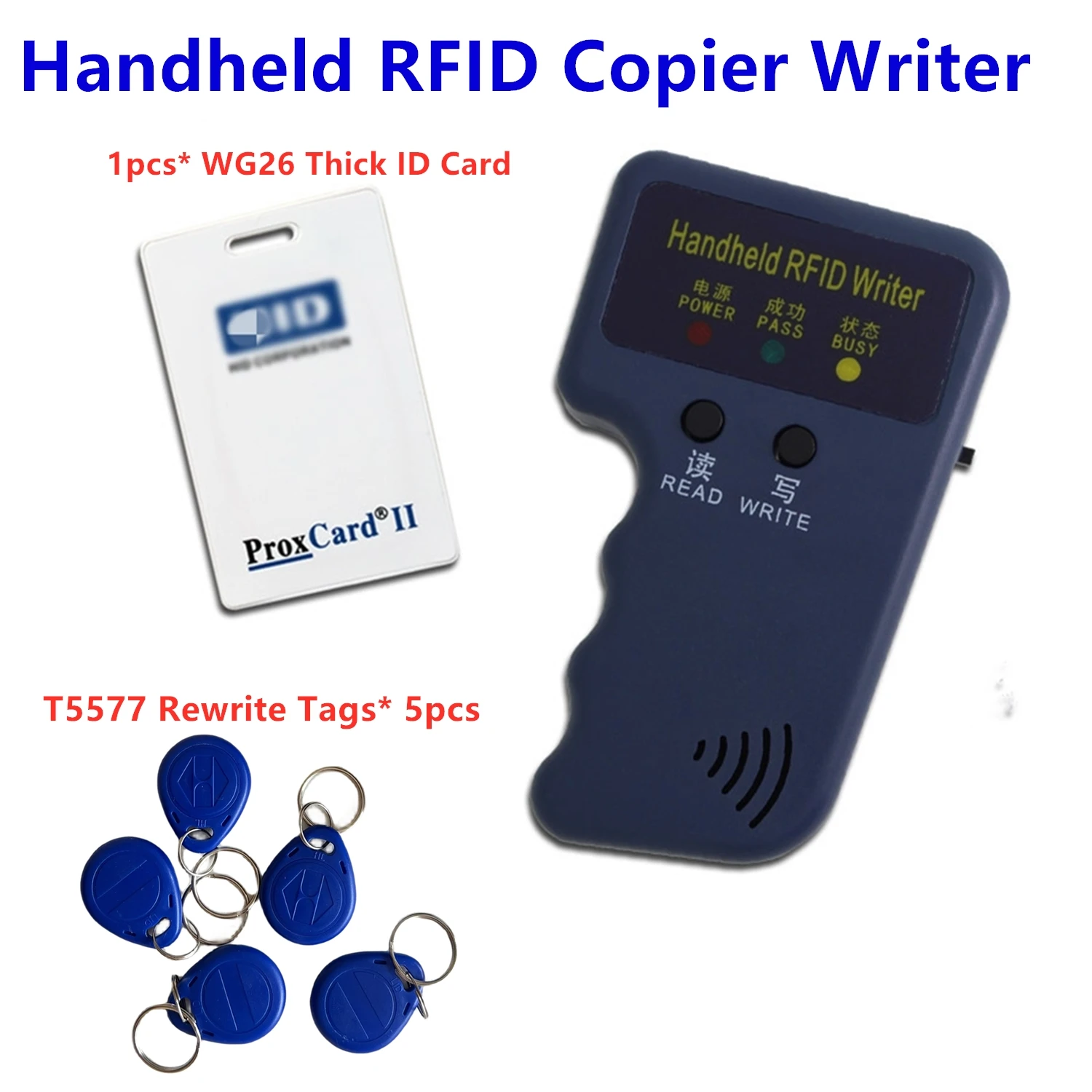 

Anordsem Портативный считыватель RFID-карт ID Card Copier