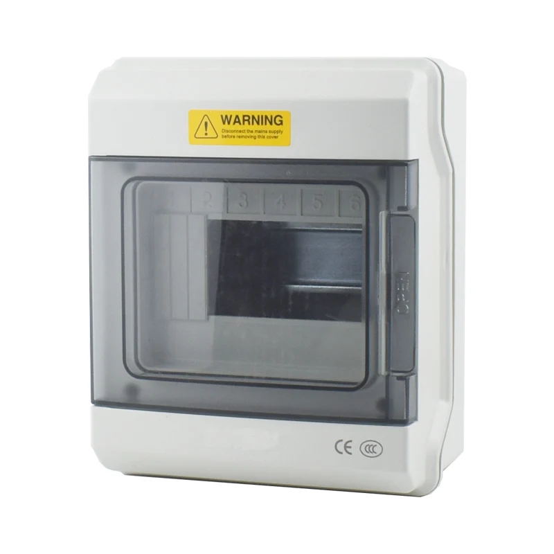 Наружная Водонепроницаемая электрическая распределительная коробка с 4/6/9/12/18/24/36