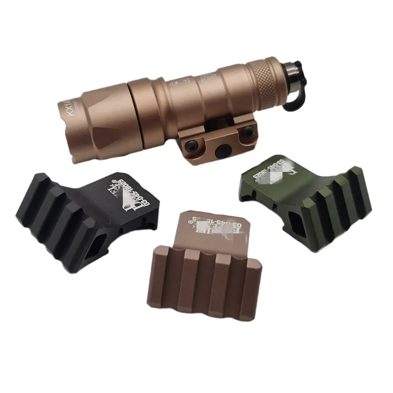 

Toy DD 45 Degree Angle Tactical Scope Mount Aluminum 3 Slot Side Rail RTS Sight Rail Airsoft 36mm 20mm Pistol Base Adapter