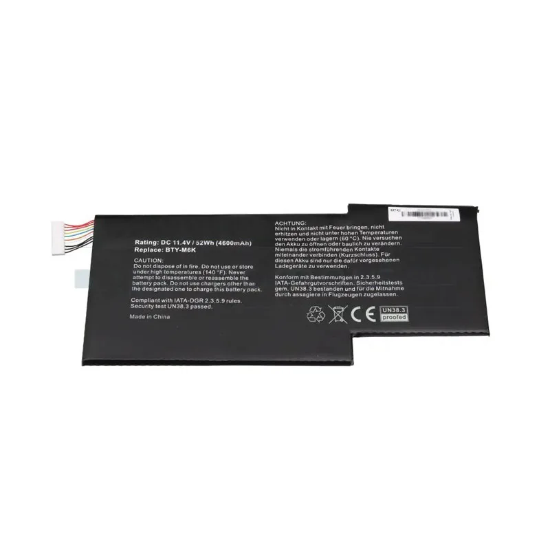 Аккумулятор для ноутбука MSI Bravo 15 A4D A4DCR A4DDR A4DDR-065CN 023 022 248 MS-16WK 11 4 в 4600 Вт/ч мАч черный