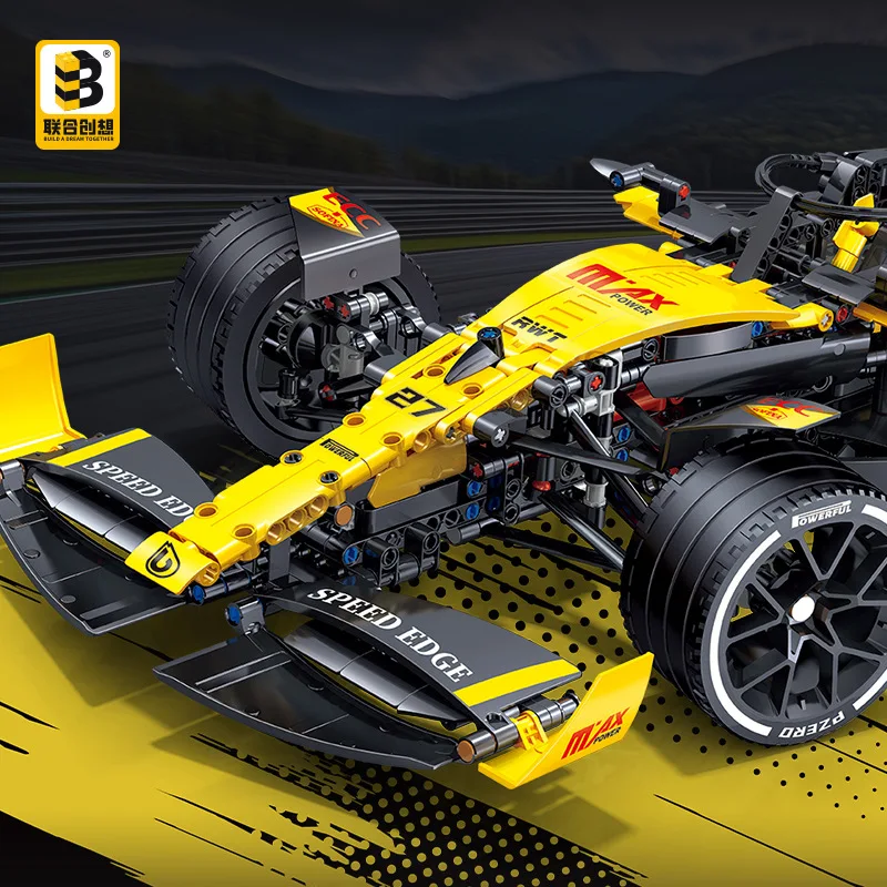 1650 шт. 1:8 MOC технический пульт дистанционного управления гоночные строительные